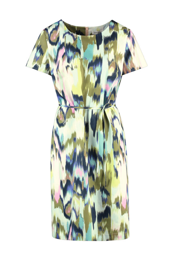 Gerry Weber - Smuk Frisk Print Kjole - Multicolor