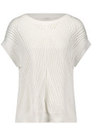 Gerry Weber - Jumper - Mønstret Strikbluse - Off White