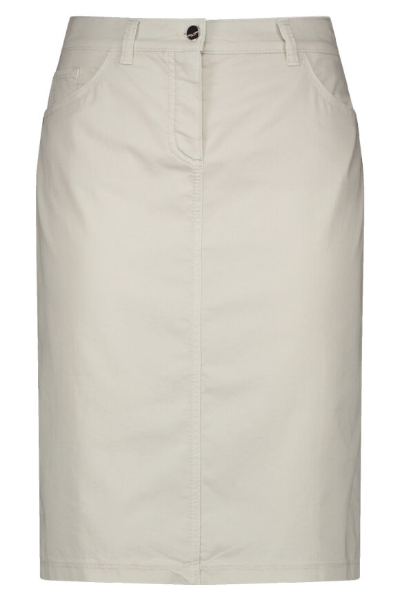 Gerry Weber - Pencil Skirt - Sommer Nederdel - Sand