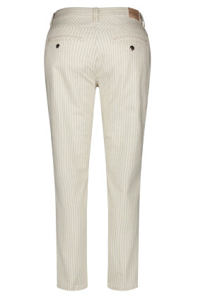 Gerry Weber - Stribet Jeans - Nålestriber - Sand