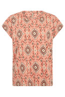 SoyaConcept - SC-Felicity AOP 505 - Grafisk Print T-shirt - Mandarin