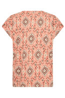 SoyaConcept - SC-Felicity AOP 505 - Grafisk Print T-shirt - Mandarin
