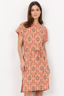 SoyaConcept - SC-Felicity AOP 505 - Grafisk Print Kjole - Orange