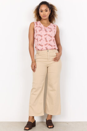 SoyaConcept - SC-Galina 57 - Print Sommer Top - Orange