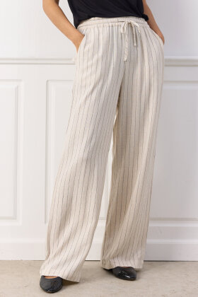 SoyaConcept - SC-Poula 2-B - Løse Casual Bukser - Cream