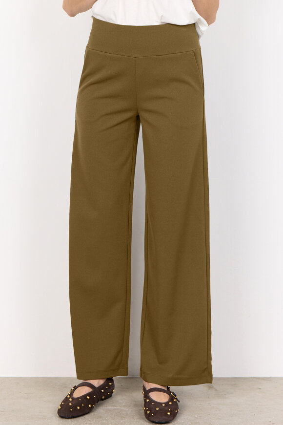 SoyaConcept - SC-Siham 48 Pants - Klassiske Bukser - Army
