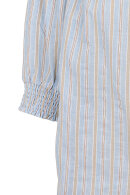 Prepair - Lissa Blouse - Stribet skjortebluse - Blå