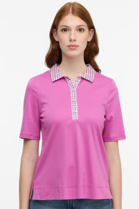 Eterna - Polo Bluse - Magenta Pink