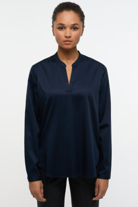 Eterna - Satin Stretch - Modern Classic - Mørkeblå