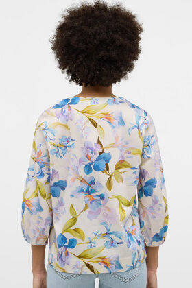 Eterna - Skjortebluse - Blomstret Print - Multifarvet
