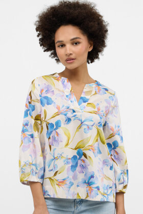 Eterna - Skjortebluse - Blomstret Print - Multifarvet