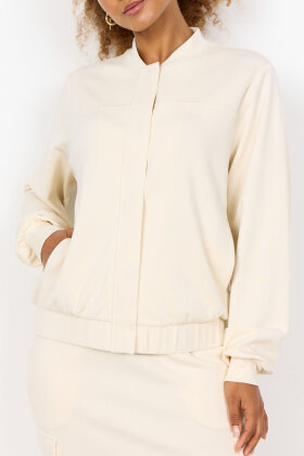 SoyaConcept - SC-Banu 225 - Sweat Jacket - Cream SoyaConcept - SC-Banu 225 - Sweat Jacket - Cream