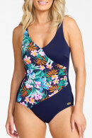 Damella - Julia Badedragt - Blomstret - Navy