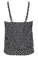 Damella - Cate Tankini Top - Sort/Hvid