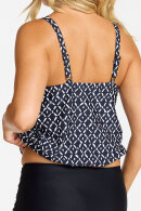 Damella - Cate Tankini Top - Sort/Hvid