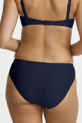 Damella - Brigitte Bikini Brief - Jacquard - Blå