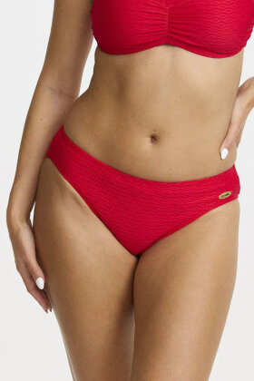 Damella - Brigitte Bikini Brief - Jacquard - Rød