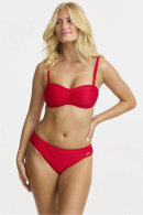 Damella - Brigitte Bikini Brief - Jacquard - Rød