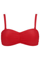 Damella - Olivia Bikinitop - Jacquard - Rød