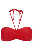 Damella - Olivia Bikinitop - Jacquard - Rød