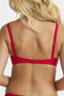 Damella - Olivia Bikinitop - Jacquard - Rød
