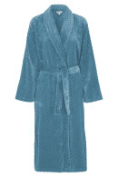 Damella - Velour Fleece Kåbe - Vamset Elegant - Blå