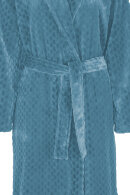 Damella - Velour Fleece Kåbe - Vamset Elegant - Blå