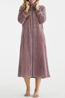 Damella - Lynlås Fleece Kåbe - Mørk Sand