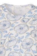 Damella - Natkjole - Blomstret Print - Blå