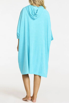 Damella - Lysekil - Bade Poncho - Turkis