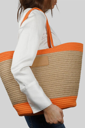 Lovelies - Flamencos Beach Bag - Large - Orange