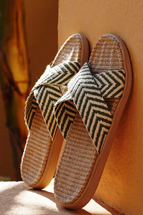 Lovelies - Formentera Sandal - Four Leaf Clover - Grøn