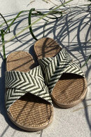 Lovelies - Formentera Sandal - Four Leaf Clover - Grøn
