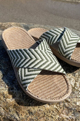 Lovelies - Formentera Sandal - Four Leaf Clover - Grøn