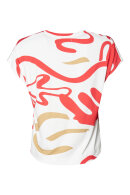 Elton - ETBeata - T-shirt Grafisk Print - Rød