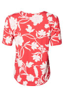 Elton - ETElin - Tropisk Print T-shirt - Rød