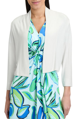 Betty Barclay - Kort Kjole Jakke - Strikket - Off White