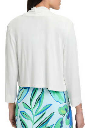 Betty Barclay - Kort Kjole Jakke - Strikket - Off White