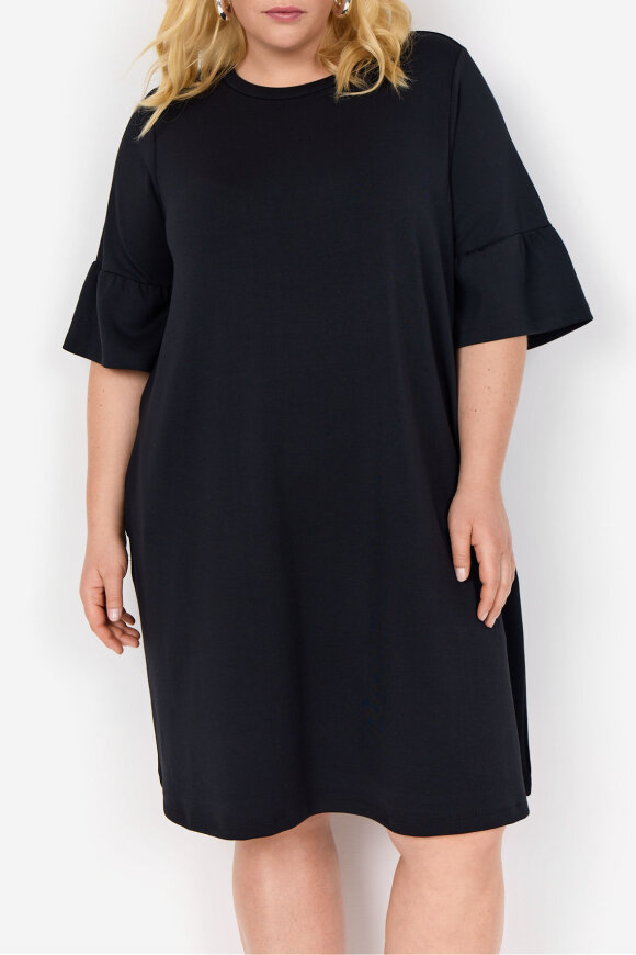 Wasabiconcept - WA-Sabina 56 Kjole - Sweat Kvalitet - Sort