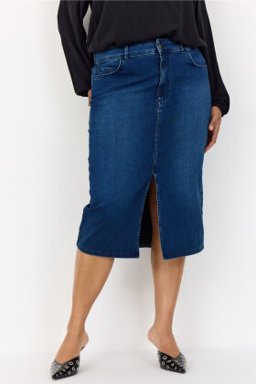 Wasabiconcept - WA-Summer 17 - Denim Nederdel - Dark Blue
