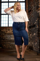 Wasabiconcept - WA-Summer 17 - Denim Nederdel - Dark Blue