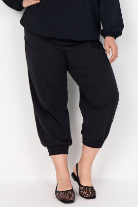 Wasabiconcept - WA-Erica 4 - Casual Løs Pirat Buks - Sort