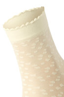 Falke - Microbloom - Ankelstrømper - 3D Strik - Off White
