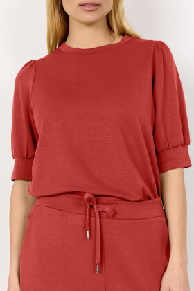 SoyaConcept - SC-BANU 83 - Bluse Sweatkvalitet - Rød