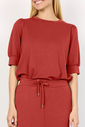 SoyaConcept - SC-BANU 83 - Bluse Sweatkvalitet - Rød