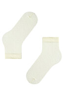 Falke - Microbloom - Ankelstrømper - 3D Strik - Off White