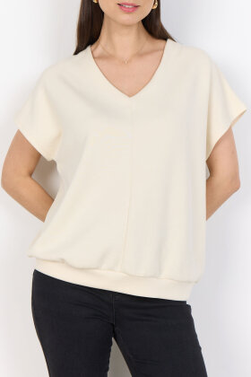 SoyaConcept - SC-BANU 244 - Elegant T-shirt - Sweat - Creme