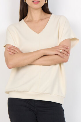 SoyaConcept - SC-BANU 244 - Elegant T-shirt - Sweat - Creme