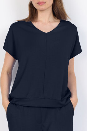 SoyaConcept - SC-BANU 244 - Elegant T-shirt - Sweat - Mørkeblå