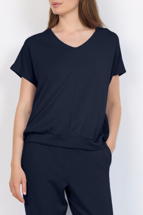 SoyaConcept - SC-BANU 244 - Elegant T-shirt - Sweat - Mørkeblå